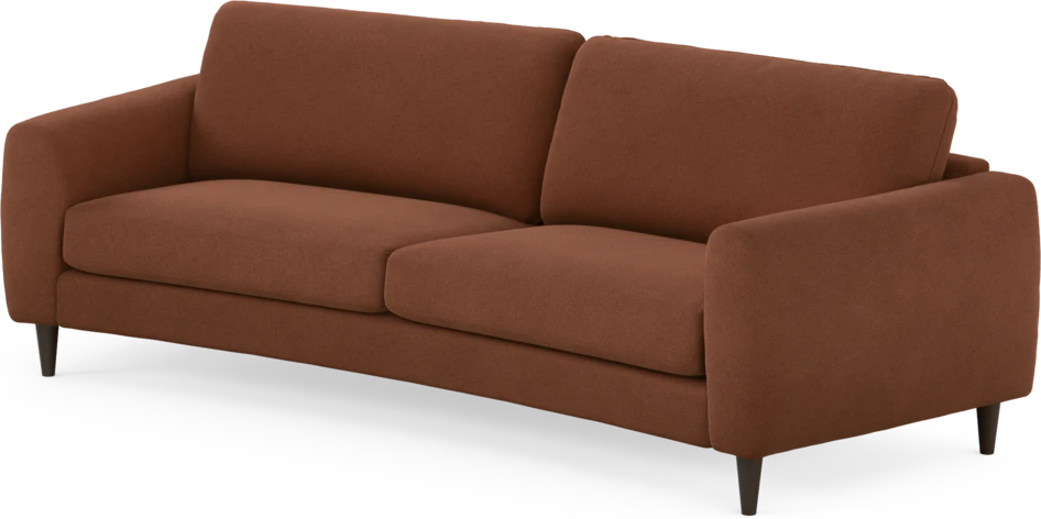 Bridge - 3-sits soffa svängd - Orange
