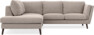 Madison - 2-sits soffa med divan vänster - Beige