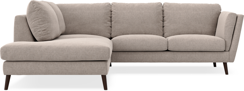 Madison - 2-sits soffa med divan vänster - Beige