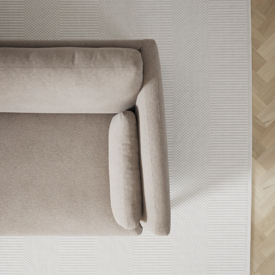 Winston - 3-sits soffa med divan vänster - Beige
