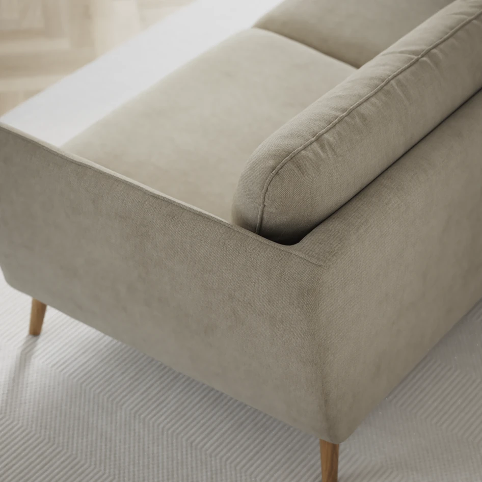 Madison - 2-sits soffa med divan vänster och schäslong höger - Beige