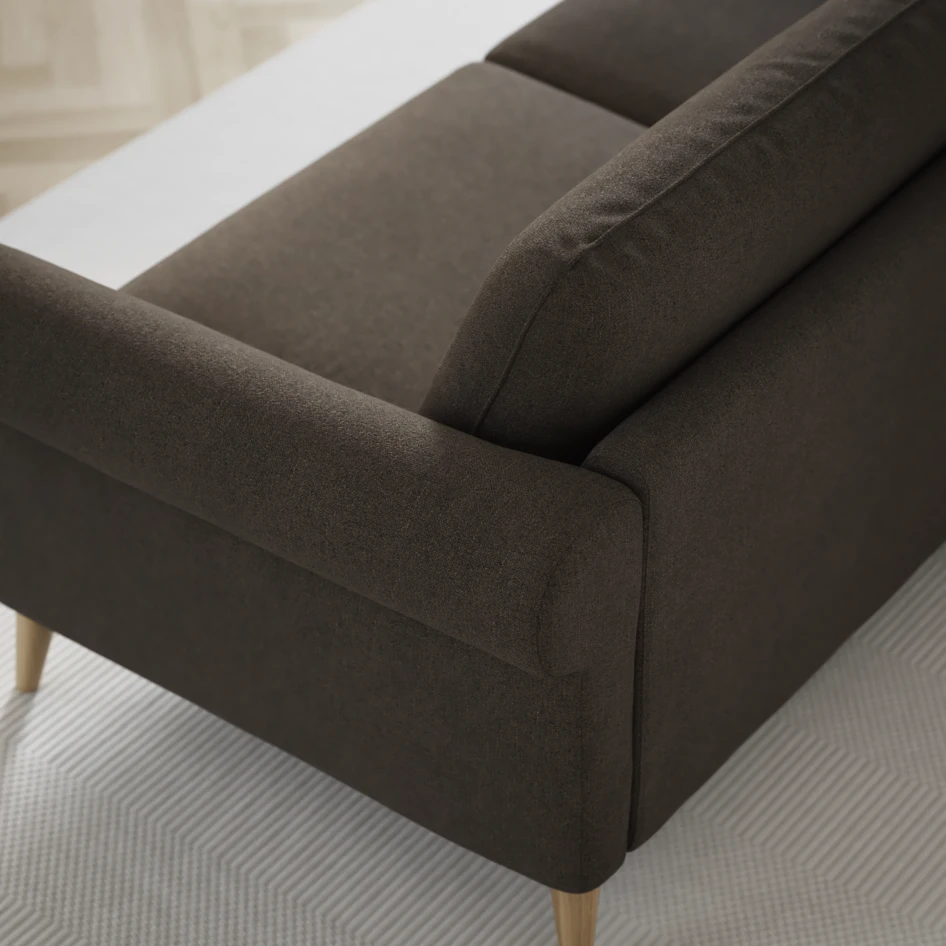Bridge - 2-sits soffa - Brun