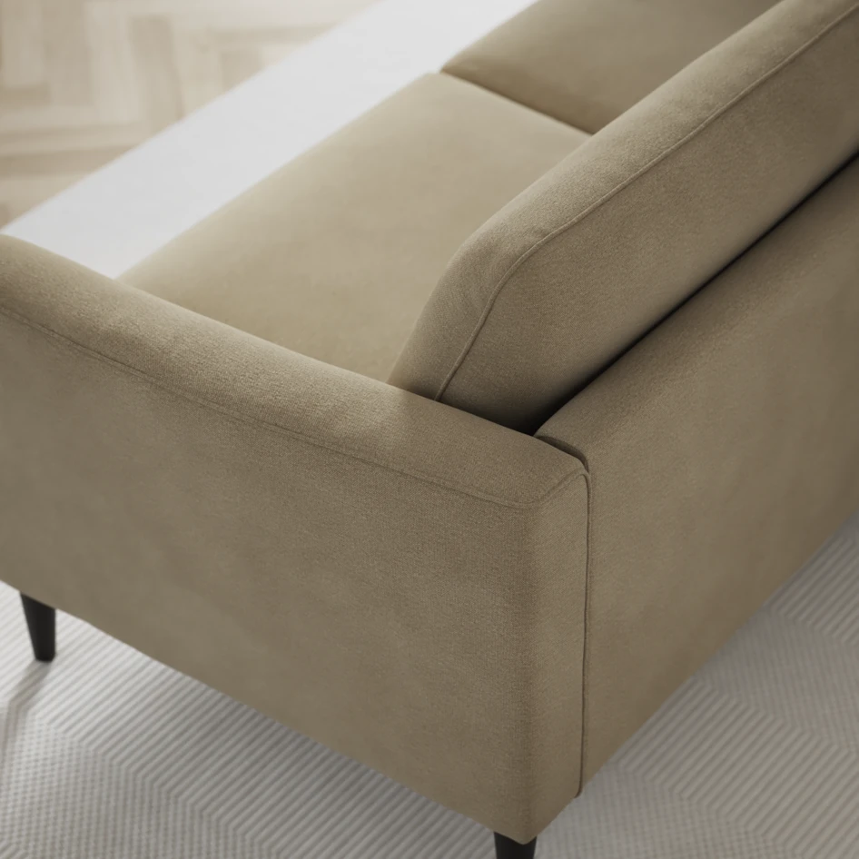 Bridge - 3-sits soffa med schäslong vänster och divan höger - Beige