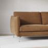 Madison Lux - 2-sits soffa med schäslong vänster - Brun