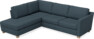 Friday - 2,5-sits soffa med divan vänster - Blå