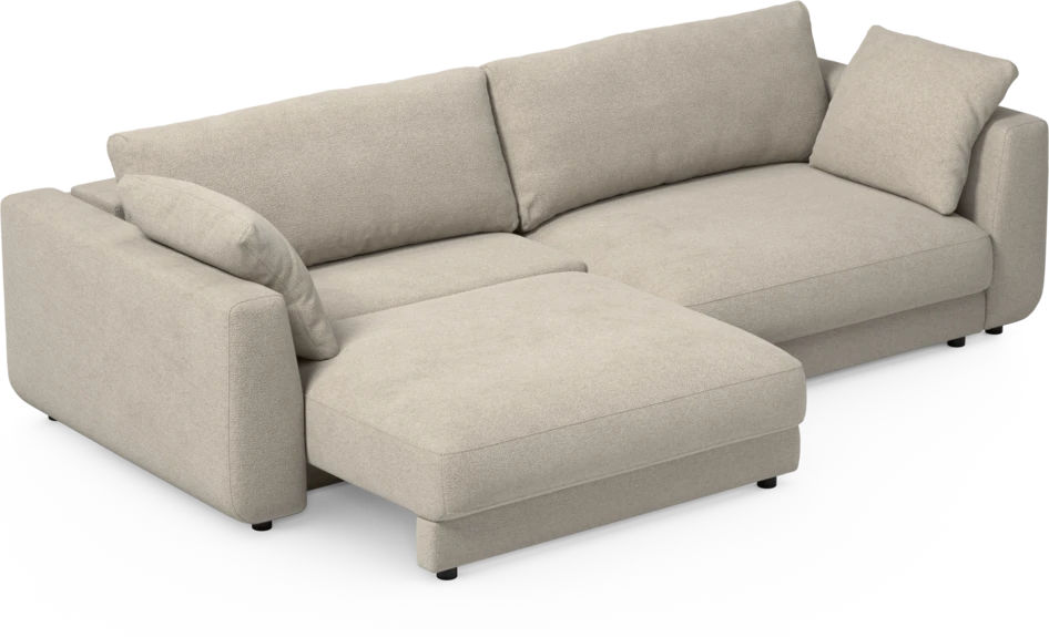 Amie - Bäddsoffa 4-sits - Beige