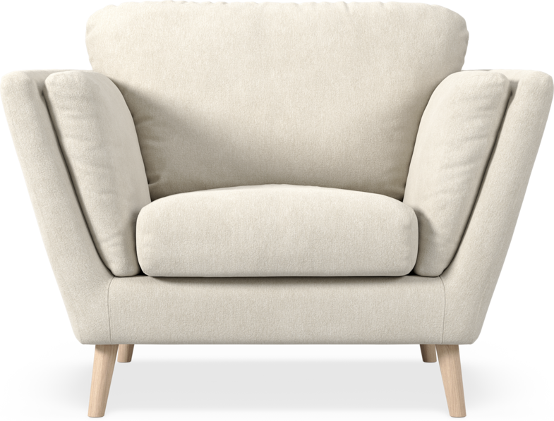 Madison Lux - Fåtölj, 70 cm - Vit