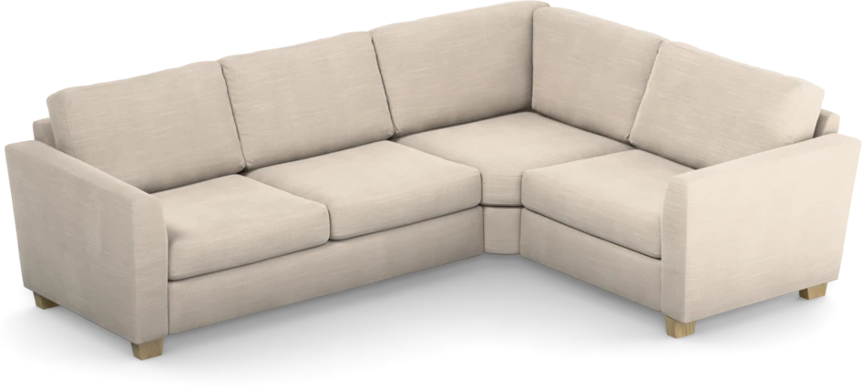 Friday - Hörnsoffa, 2,5+1,5-sits - Beige