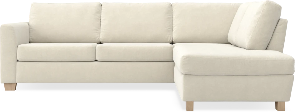Friday - 2,5-sits soffa med divan höger - Beige