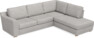 Friday - 2,5-sits soffa med divan höger - Vit