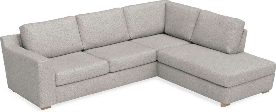 Friday - 2,5-sits soffa med divan höger - Vit