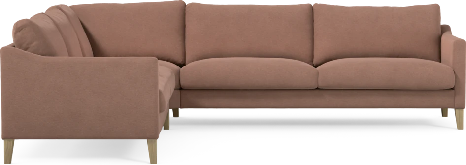 Winston - Hörnsoffa, 2+3-sits - Rosa