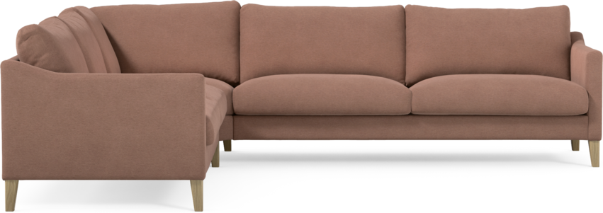 Winston - Hörnsoffa, 2+3-sits - Rosa