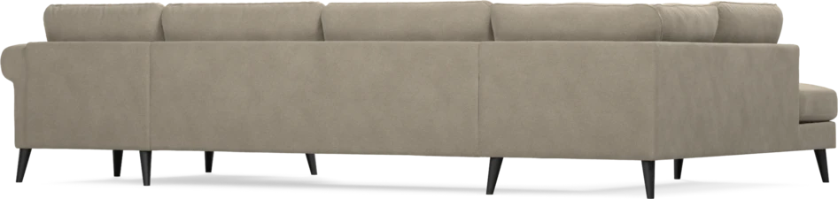 Bridge - 3-sits soffa med divan vänster och schäslong höger - Beige