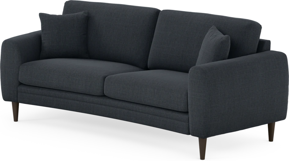 Eden - 2,5-sits soffa svängd - Blå