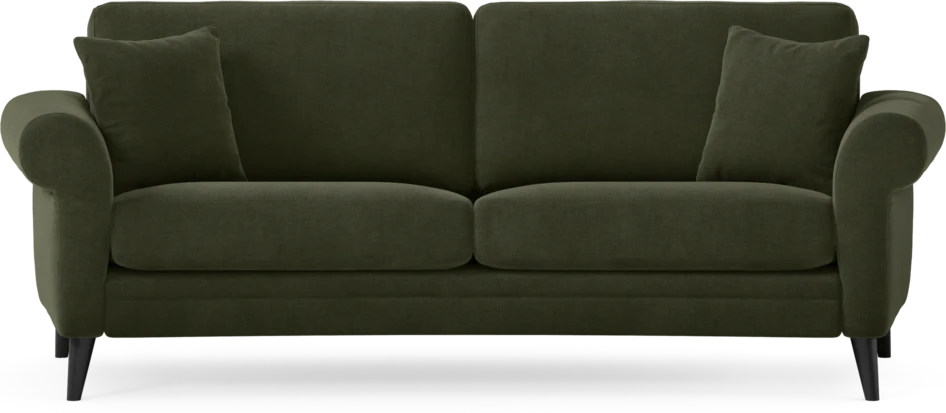 Eden - 2,5-sits soffa svängd - Grön