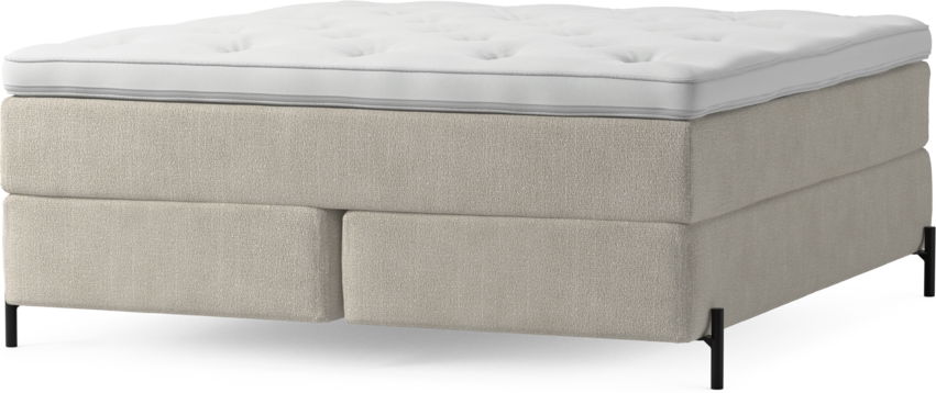 Delux Dream - Kontinentalsäng, dubbelsäng med bäddmadrass och sängben