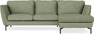 Madison Lux - 2-sits soffa med schäslong höger - Grön