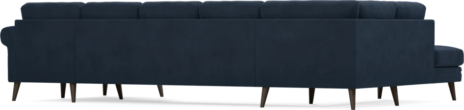 Eden - 3-sits soffa med divan vänster och schäslong höger - Blå