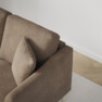Eden - Hörnsoffa, 2+3-sits - Brun
