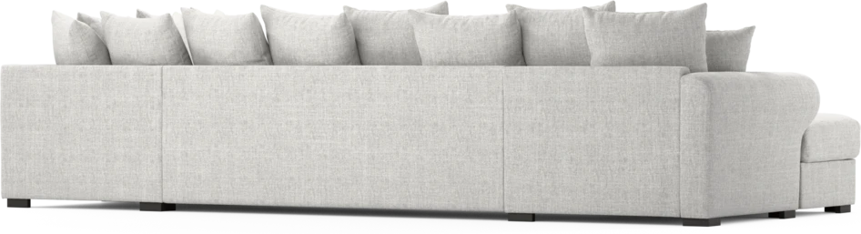 Town - 3-sits soffa med divan höger och schäslong vänster - Grå