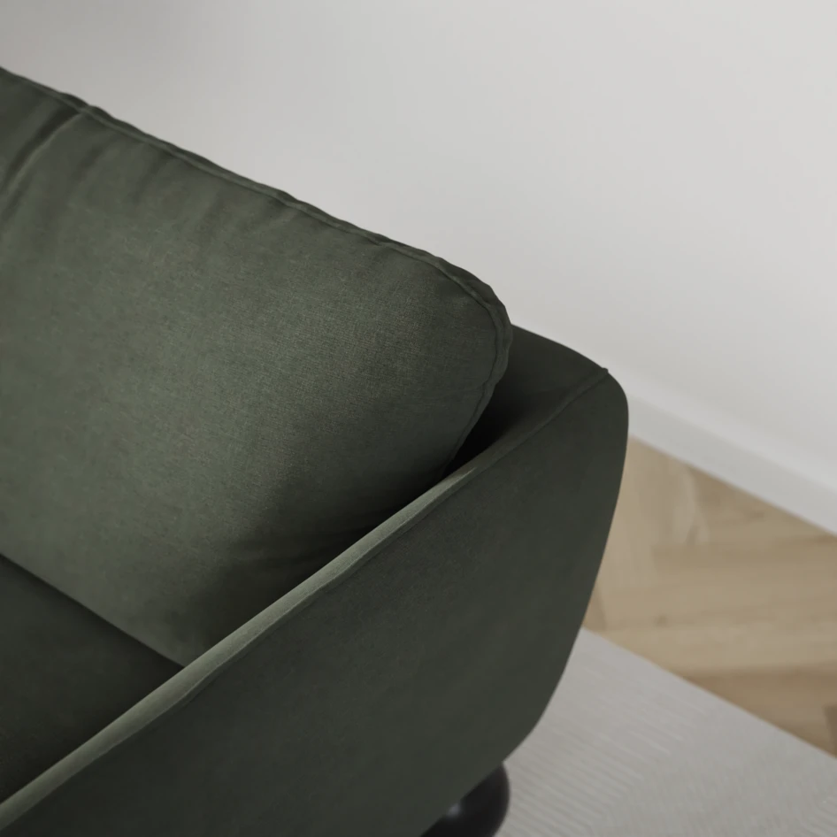 Madison Lux - Hörnsoffa 3+2-sits, hörn 1 - Grön