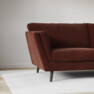 Madison - 2-sits soffa med schäslong höger - Orange