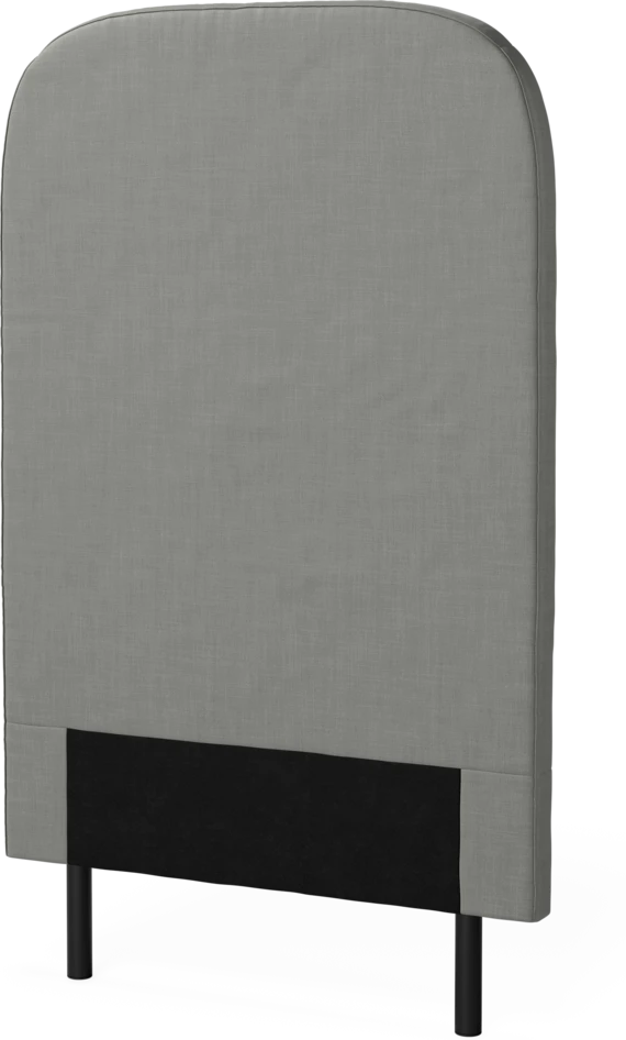 New York slät - Sänggavel, 90-210 cm - Grå