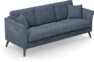 Eden - 3-sits soffa - Blå
