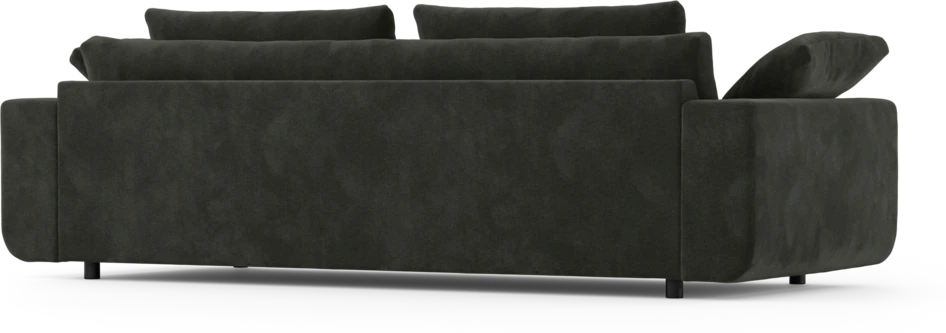 Amie - 4-sits soffa - Svart