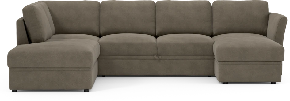 Öland - Bäddsoffa med divan vänster och schäslong höger - Beige