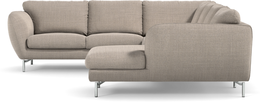 Madison Lux - Hörnsoffa med schäslong höger - Beige