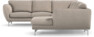 Madison Lux - Hörnsoffa med schäslong höger - Beige
