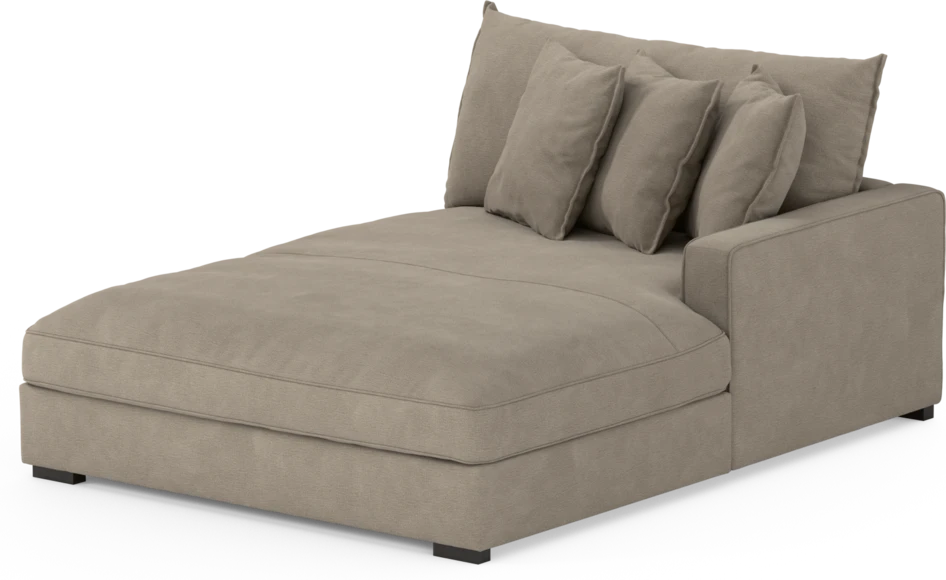 Rossi - Schäslong XL höger - Beige