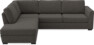 Friday - 2,5-sits soffa med divan vänster - Grå
