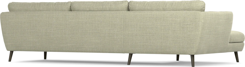 Madison Lux - 3-sits soffa med schäslong vänster - Grön