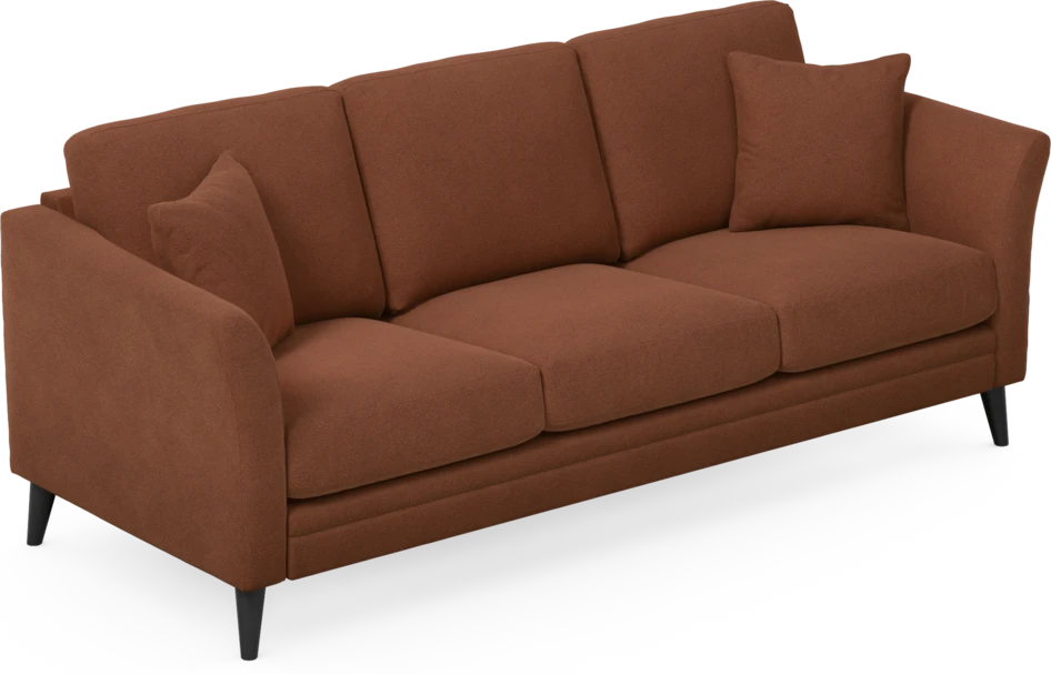 Eden - 3-sits soffa - Orange