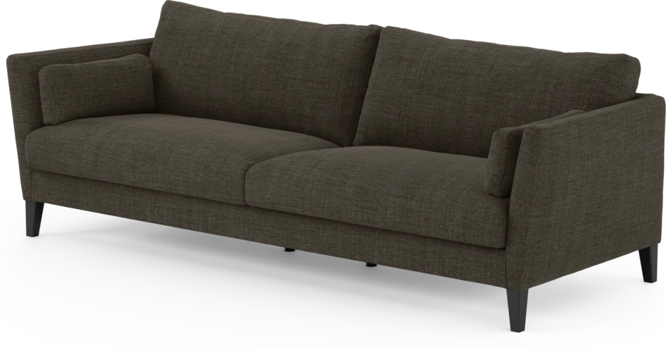 Winston - 4-sits soffa - Brun