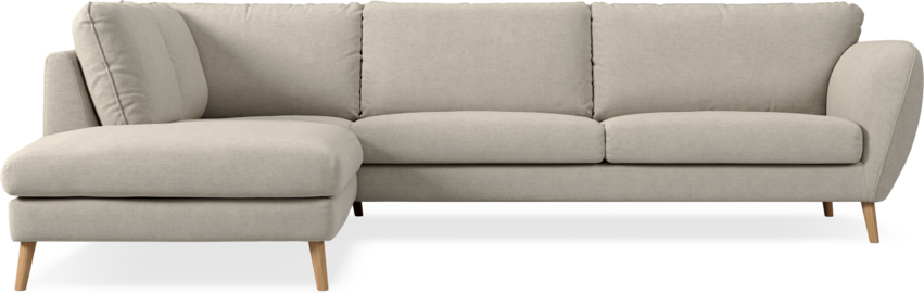 Madison - 3-sits soffa med divan vänster - Beige