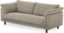 Cherrie - 3-sits soffa, hel dyna, fast klädsel - Beige