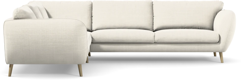 Madison Lux - Hörnsoffa 2+3-sits, hörn 1 - Vit