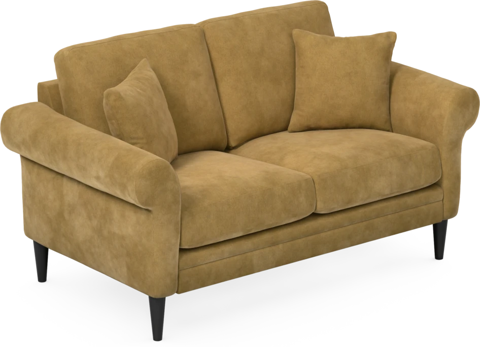Eden - 2-sits soffa - Gul