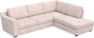 Friday - 2,5-sits soffa med divan höger - Rosa