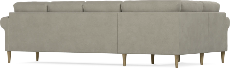 Eden - Hörnsoffa, 1+3-sits - Brun