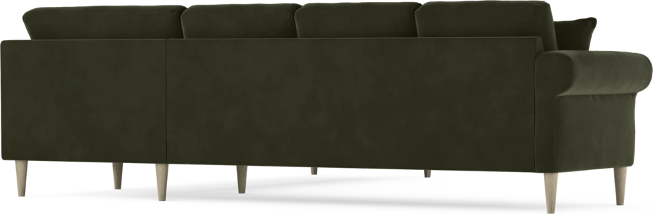 Eden - Hörnsoffa, 3+3-sits - Grön