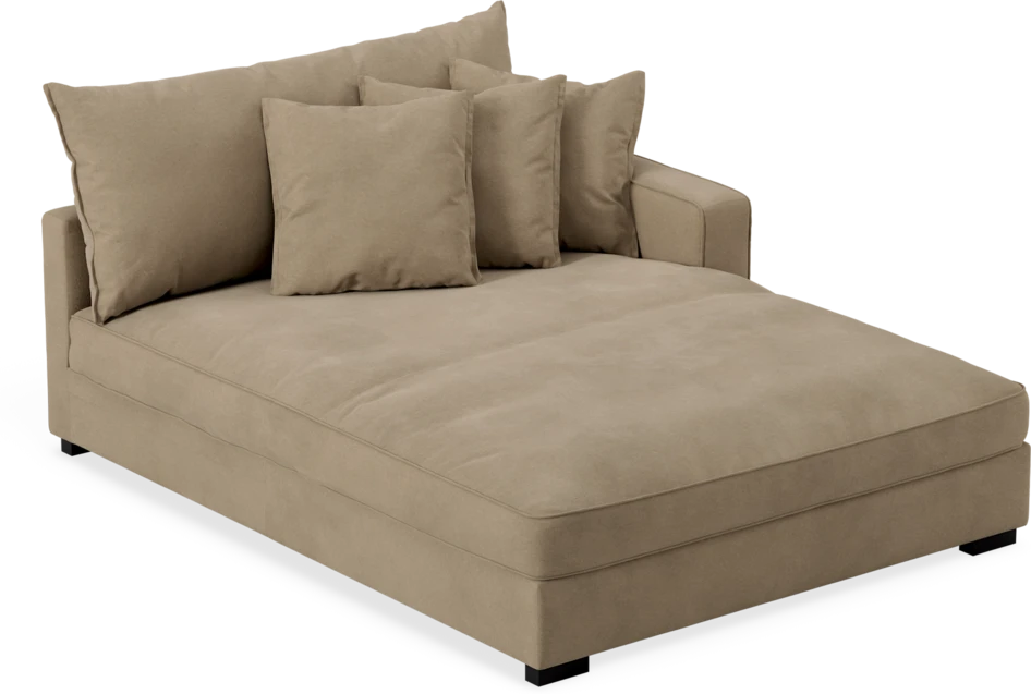 Rossi - Schäslong XL höger - Beige