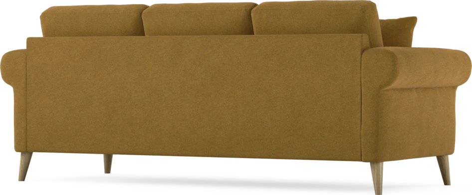 Eden - 3-sits soffa - Gul