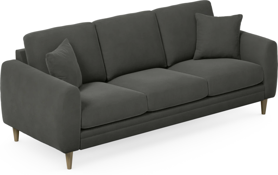 Eden - 3-sits soffa - Grå