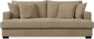 Mila - 3-sits soffa, hel dyna - Beige