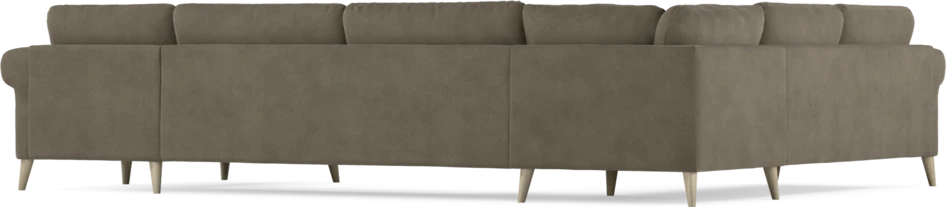 Bridge - Hörnsoffa, 2+3-sits med schäslong höger - Beige